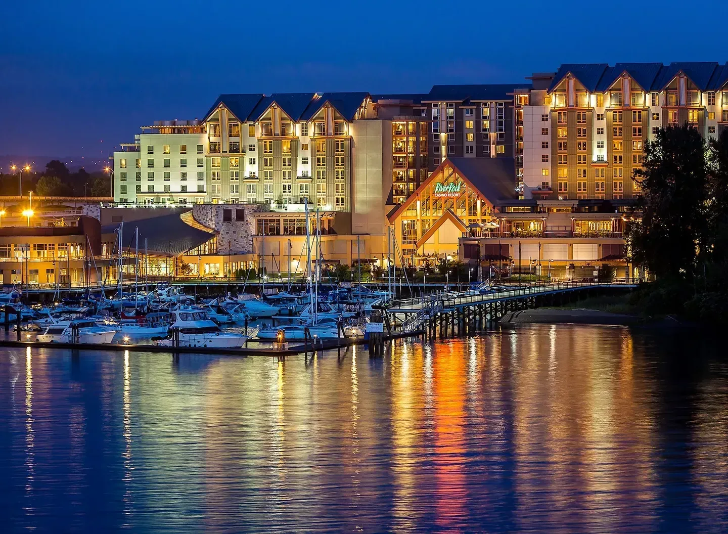 River Rock Casino Resort exterior and grounds, Richmond